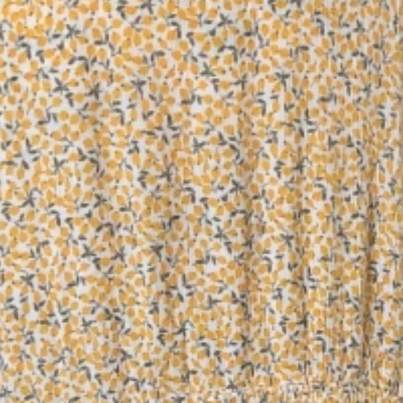 NWOT Fransa Yellow Summer Dress Size XL - Picture 6 of 6